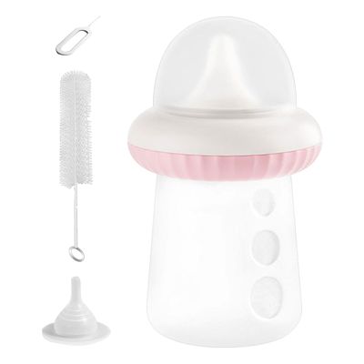 Kitten Feeding Bottle - Anti-Choking Silicone Nipple