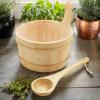 Large-Capacity Universal Sauna Water Bucket with Leak Protection view 3
