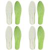 4 Pairs Winter Plush Insoles | Comfort Inserts | Anti-Odor Warm Insoles with Mugwort Extract | Arch Support for Men & Women view 1