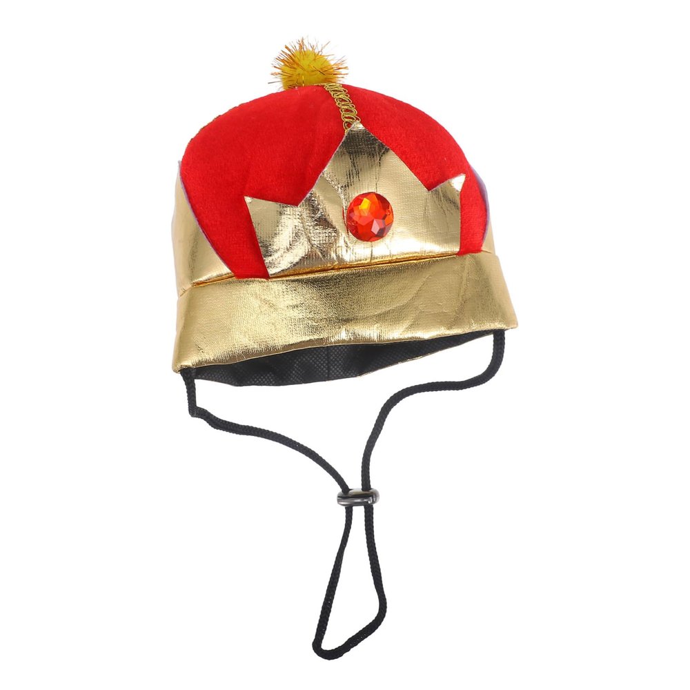 DECHOUS Adjustable Pet Crown Hat for Small Dogs and Cats