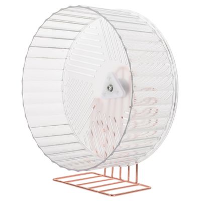 DECHOUS Compact Quiet Hamster Wheel for Chinchillas and Small Animals
