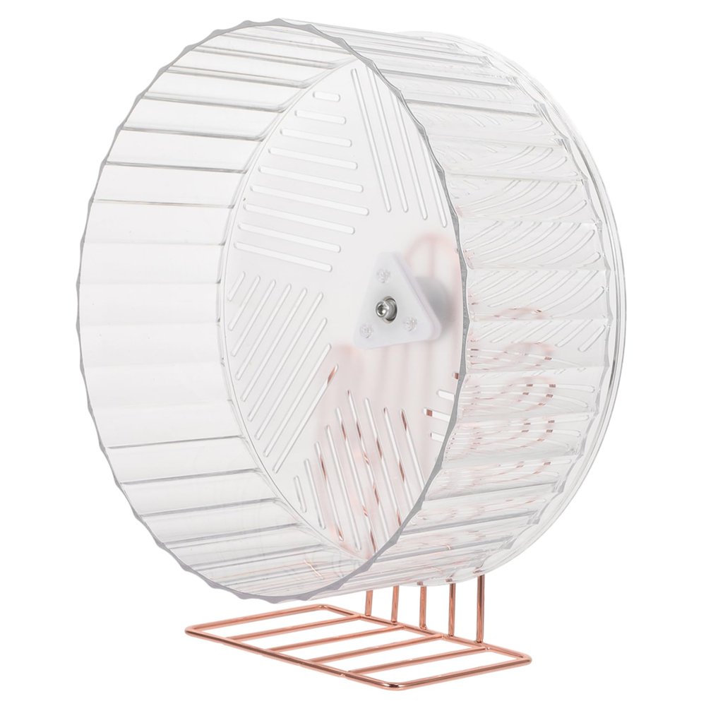 DECHOUS Compact Quiet Hamster Wheel for Chinchillas and Small Animals