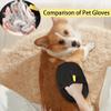 2-Pack Reusable Double-Sided Pet Hair Remover Gloves view 4