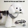 Dog Wheelchair for Paralyzed Pets, Medium/Large, Four-Wheel Support view 4