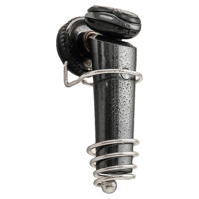 Stainless Steel Electric Shaver Holder, Wall-Mounted with Strong Suction Cups
