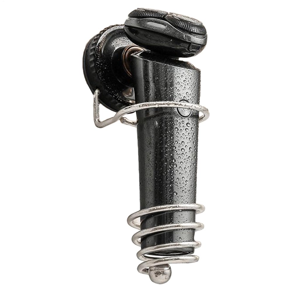 Stainless Steel Electric Shaver Holder, Wall-Mounted with Strong Suction Cups