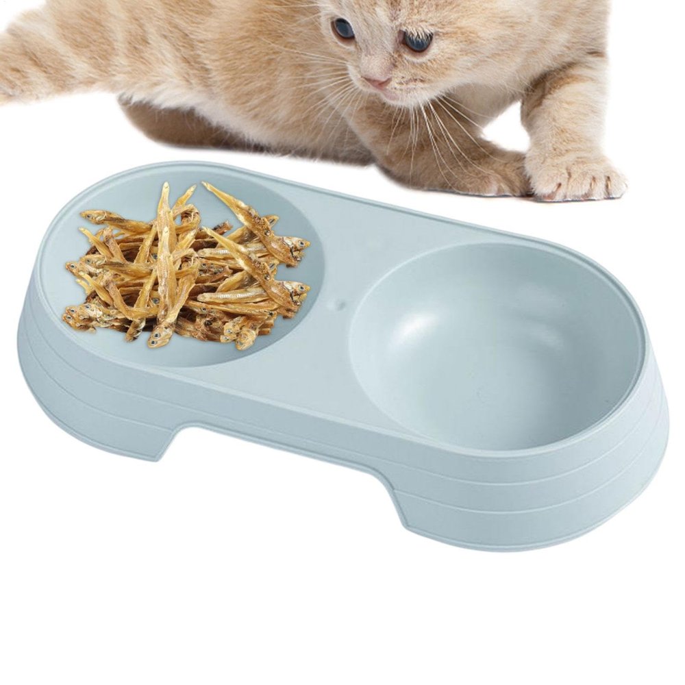 Elevated Macaron Double Dog Cat Bowls
