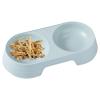 Raised Double Dog Bowl, Macaron view 1