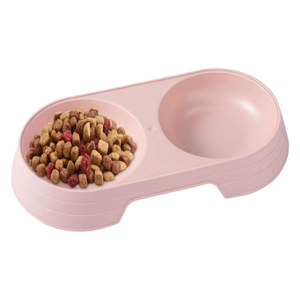 Elevated Macaron Double Dog Food Bowl