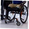 Homoyoyo Wheelchair Front Wheels, 7 Replacement Wheels, PVC and Metal, Universal Solid-Rubber Wheels view 4