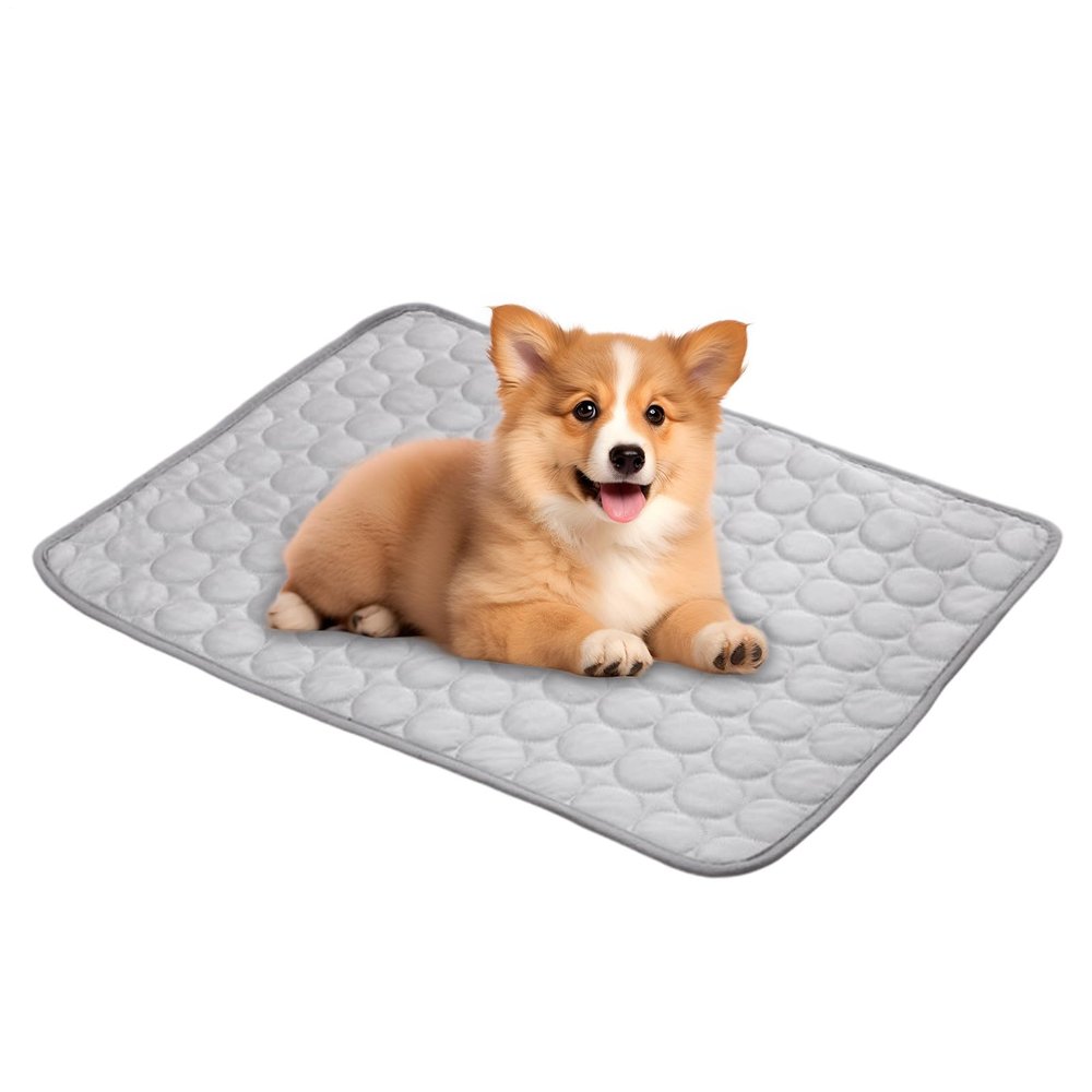 Duroecsain Cooling Dog Mat - Portable Summer Bed for Pets