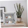 HAPINARY Lockable Aluminum Wall-Mounted Medication Organizer view 4