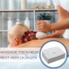 Massage Face Cradle Covers, 100-Pack, Soft U-Shaped Nonwoven view 2