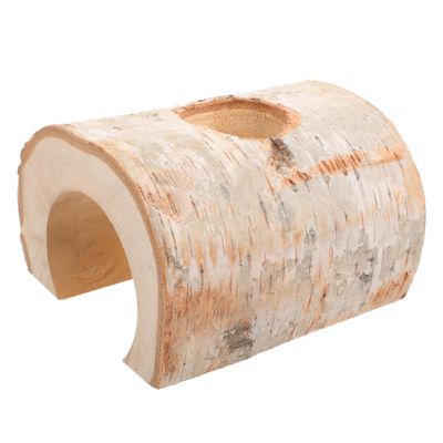 Tree Bark Hamster Hideout for Small Pets