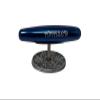 Amazed Classic Hand Pipe | Smooth Smoke, 82 mm Aluminum, Maze Filter System - Chrome view 2