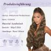 FESHFEN 75 cm Synthetic Wavy Drawstring Ponytail Hairpiece view 3
