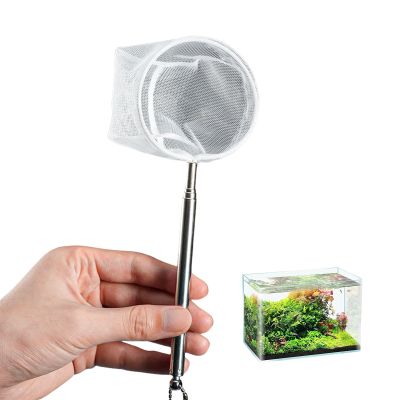 Telescopic Aquarium Fish Net with Non-Slip Handle