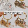 Cat Hair Memorial Keychain view 4