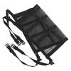 Gatuida Car Ceiling Cargo Net with Zipper, Black view 1