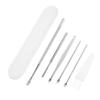LRXIYODE 4-Piece Stainless Steel Earwax Removal Tool Set view 1