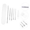 LRXIYODE 4-Piece Stainless Steel Earwax Removal Tool Set view 4
