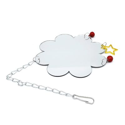 Chicken Toy with Swing and Star Pendant