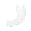 Transparent Acrylic Razor Holders for Shavers and Trimmers, 2-Pack view 3