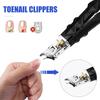 Solymody Nail Expert Toenail Clipper for Thick Nails, Seniors, with Splash Guard (A+B+C) view 3