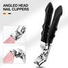 Solymody Nail Expert Toenail Clipper for Thick Nails, Seniors, with Splash Guard (A+B+C) view 4