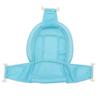 Blue Polyester Bath Seat Support Net with Button view 1