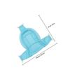 Blue Polyester Bath Seat Support Net with Button view 2