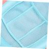 Blue Polyester Bath Seat Support Net with Button view 3