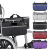 Wheelchair Armrest Storage Bag, Waterproof Mobility Organizer, Color 2 view 2