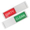 Gatuida 2-Piece Magnetic Dishwasher Sign with Clean and Dirty Labels view 1