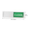 Gatuida 2-Piece Magnetic Dishwasher Sign with Clean and Dirty Labels view 2