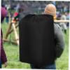 Black Nylon Stroller Bag for Air Travel with Two Shoulder Straps view 4