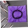 MAJORMENCH Polyester Taffeta Haircut Cape, Purple view 3