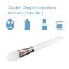 Facial Applicator Brush with Soft Silicone Bristles, 2 x 2 x 11.9 cm view 4