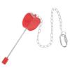 BESTonZON Stainless Steel Parrot Treat Fruit Holder, Red view 1