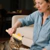 Cat Detangling Comb with Ergonomic Grip view 3