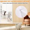 BANTASE Reinforced Cat Insect Screen Door, Fits 90 x 200 cm, Durable, Pet-Safe, with Zipper (90 x 205 cm) view 2