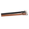 VERDANVERSE Adjustable Dog Collar in Durable Leather - Black view 3