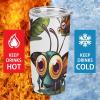 BVKWNTSA Stainless Steel Cartoon Insect Travel Cup with Lid and Straw view 3