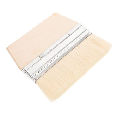 Fleece and Wood Beach Cleaning Brush for Skin, Body, and Feet