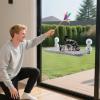 Cordless Interactive Cat Window Hammock view 3