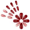 Valentine Almond Press-On Fake Nails view 3