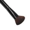 OUNONA 2-Piece Double-Sided Makeup Brushes, Kabuki Foundation Brush for Liquid Makeup and Blush Brush for Blending, Black view 3