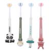 WRITWAA 4-Piece Three-Sided Children's Toothbrush Set with Soft Bristles view 1