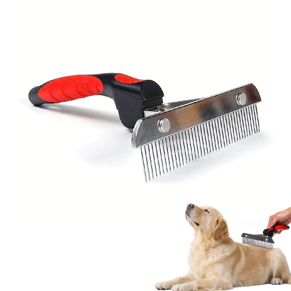 Fellwunder Dog Brush, Undercoat Brush for Long-Haired Dogs