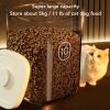 Fockety Airtight Pet Food Storage Container, 10-L Vacuum-Sealed Cat and Dog Food Container view 2